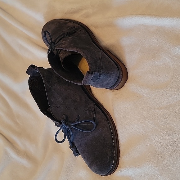 Hush Puppies Blue Suede Chukkas size 8 - Picture 5 of 5